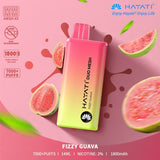 Hayati Duo Mesh 7000 Disposable Vape Puff Bar Pod Box of 10 - Wolfvapes.co.uk-Fizzy Guava