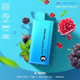 Hayati Duo Mesh 7000 Disposable Vape Puff Bar Pod Box of 10 - Wolfvapes.co.uk-H'Berg