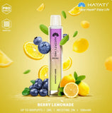 Hayati Mini Pro 600 Disposable Vape Puff Bar Pod Box of 10 - Wolfvapes.co.uk-Berry Lemonade (Box of 10)