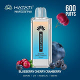 Hayati Miniature 600 Prefilled Replacement Pods - Wolfvapes.co.uk-Blueberry Cherry Cranberry