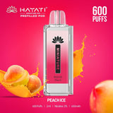 Hayati Miniature 600 Prefilled Replacement Pods - Wolfvapes.co.uk-Peach Ice