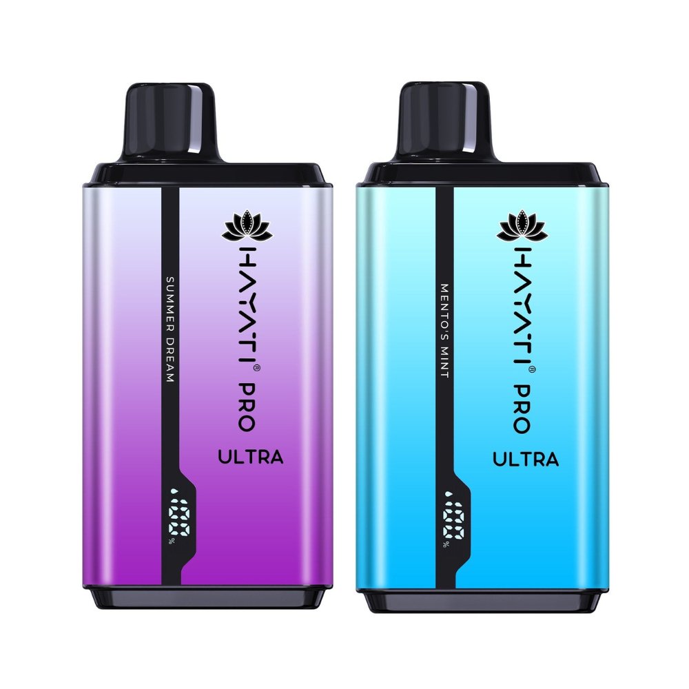 Hayati Pro Ultra 15000 Puffs Disposable Vape Pod Kit - Wolfvapes.co.uk-Blue Razz Cherry