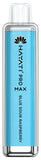 Hayatti Crystal Pro Max 4000 Disposable Vape Pod Puff Bar - Box of 10 - Wolfvapes.co.uk-Blue Sour Raspberry