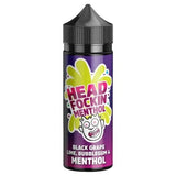 Head Fockin Menthol 100ML Shortfill - Wolfvapes.co.uk-Black Grape Lime Bubblegum and Menthol