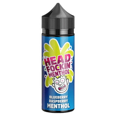 Head Fockin Menthol E-LIQUIDS Blueberry Raspberry Menthol Head Fockin Menthol 100ml Shortfill