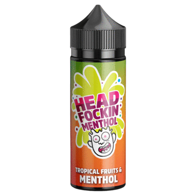 Head Fockin Menthol E-LIQUIDS Tropical Fruits Menthol Head Fockin Menthol 100ml Shortfill