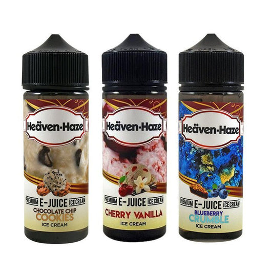 Heaven Haze 100ml Shortfill - Wolfvapes.co.uk-Blueberry Crumble