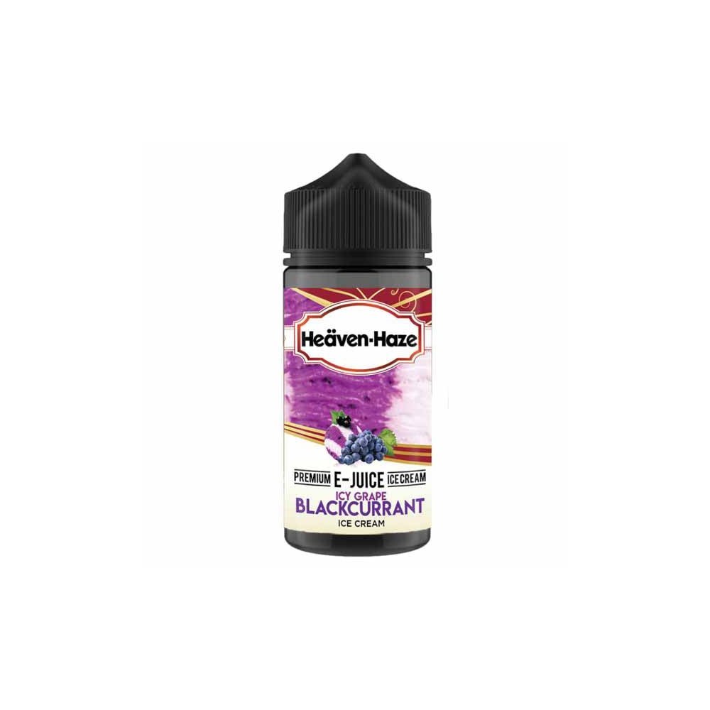 Heaven Haze 100ml Shortfill - Wolfvapes.co.uk-Icy Grape Blackcurrant