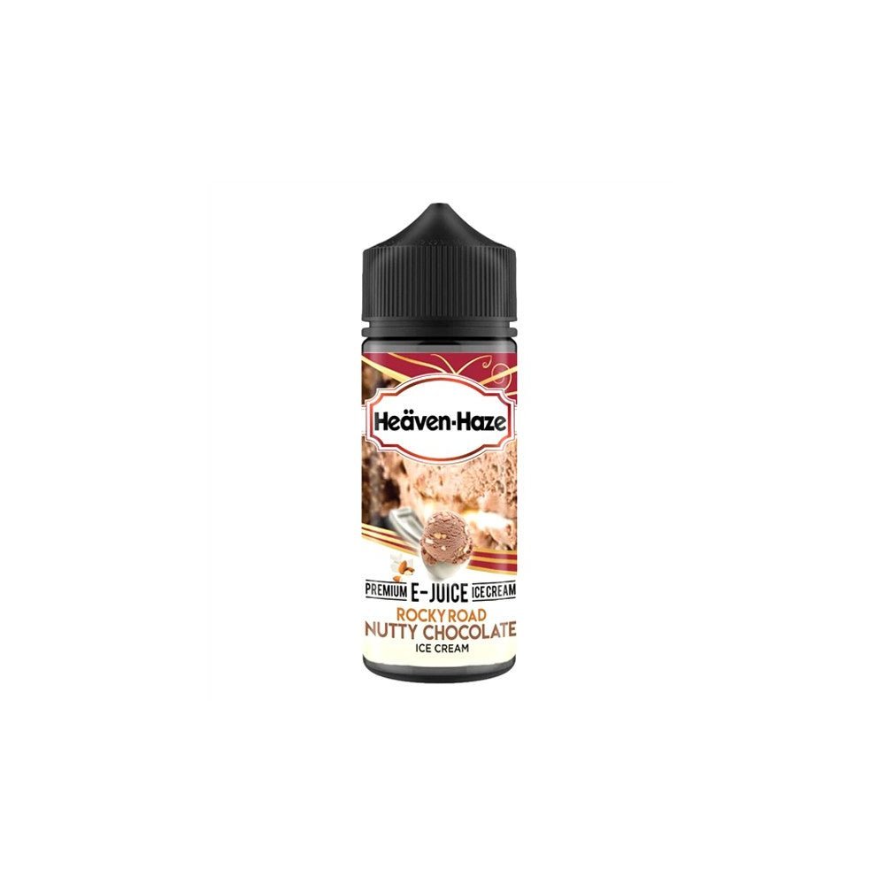 Heaven Haze 100ml Shortfill - Wolfvapes.co.uk-Rocky Road (Nutty Chocolate)