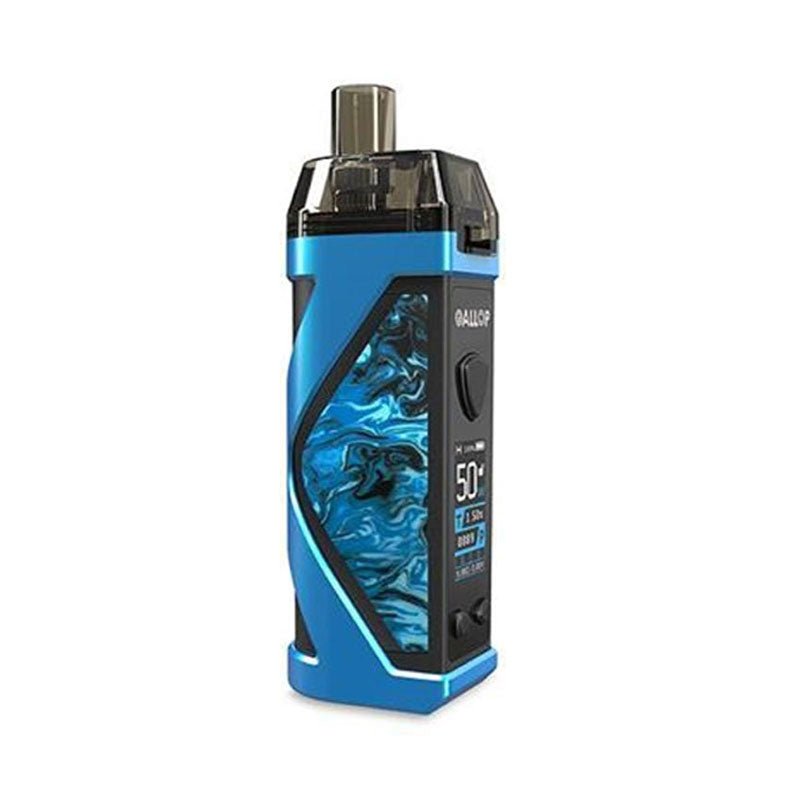 HorizonTech - E-Fog Gallop 50w - Pod Kit - Wolfvapes.co.uk-Blue