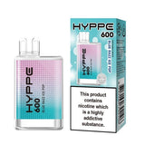 Hyppe 600 Crystal Disposable Vape Puff Pod Device - Wolfvapes.co.uk-Blue Razz Ice Pop