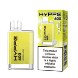 Hyppe 600 Crystal Disposable Vape Puff Pod Device - Wolfvapes.co.uk-Lemon & Lime