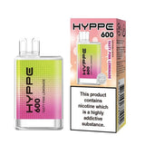 Hyppe 600 Crystal Disposable Vape Puff Pod Device - Wolfvapes.co.uk-Tasty Pink