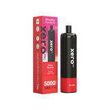 iBreathe Xero Pro Disposable Vape Pod 5000 Puffs 0mg - Wolfvapes.co.uk-Fizzy Cherry
