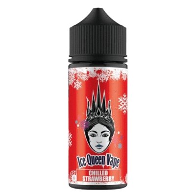Ice Queen 100ml Shortfill - Wolfvapes.co.uk-Chilled Strawberry