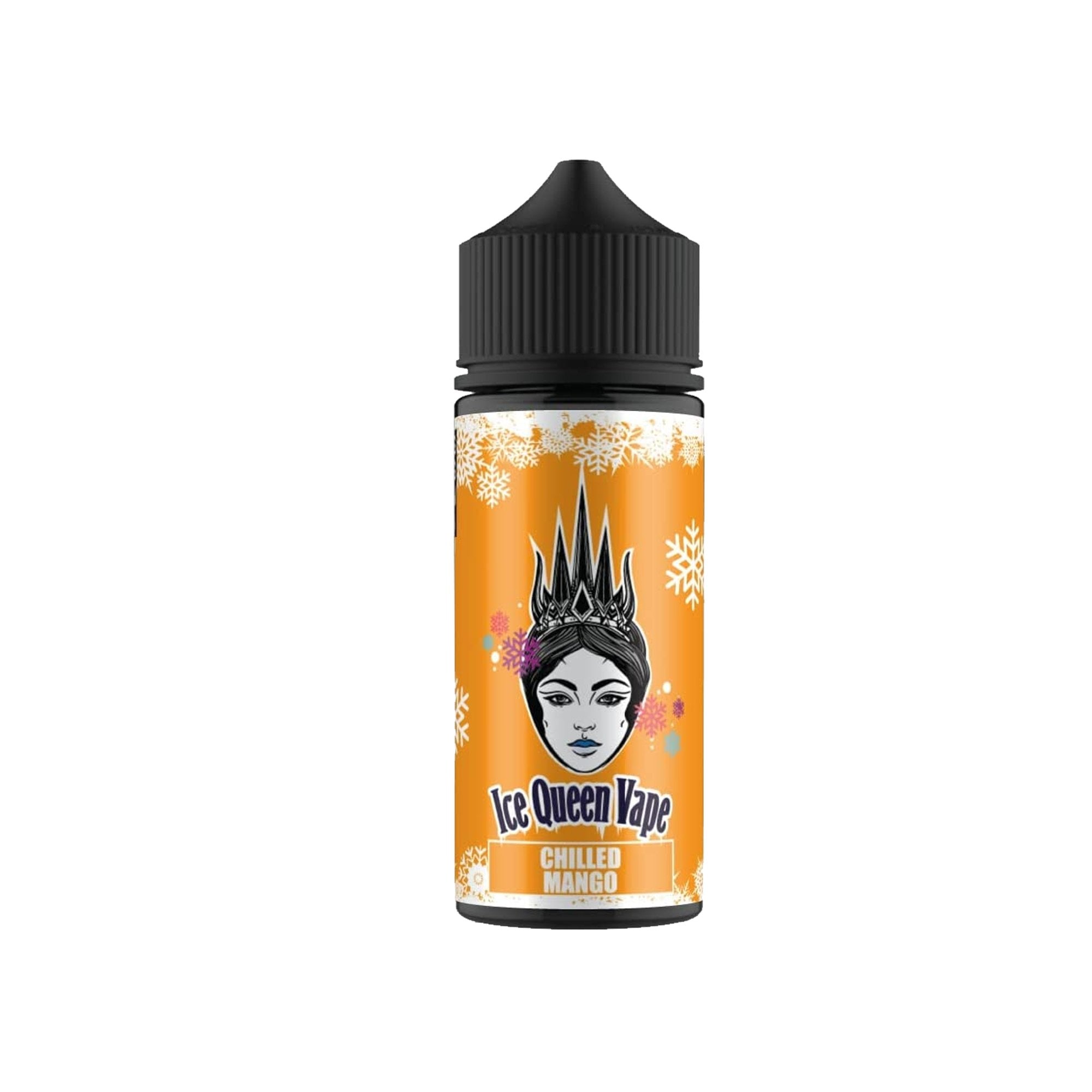 Ice Queen Shortfill 120ml E-Liquid - Wolfvapes.co.uk-Chilled Mango