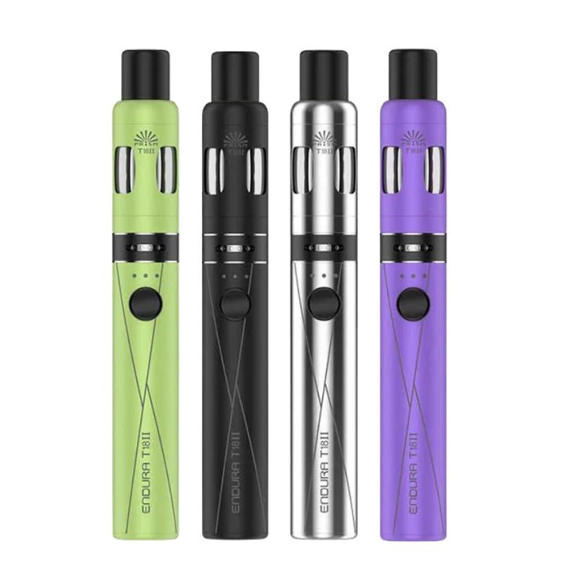 Innokin Endura T18II Mini Vape Pen Kit | 1000mAh | Wolfvapes - Wolfvapes.co.uk-Black