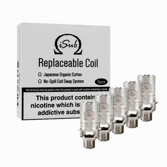 Innokin iSub Coil | 5 Pack | Wolfvapes - Wolfvapes.co.uk-0.2Ohm