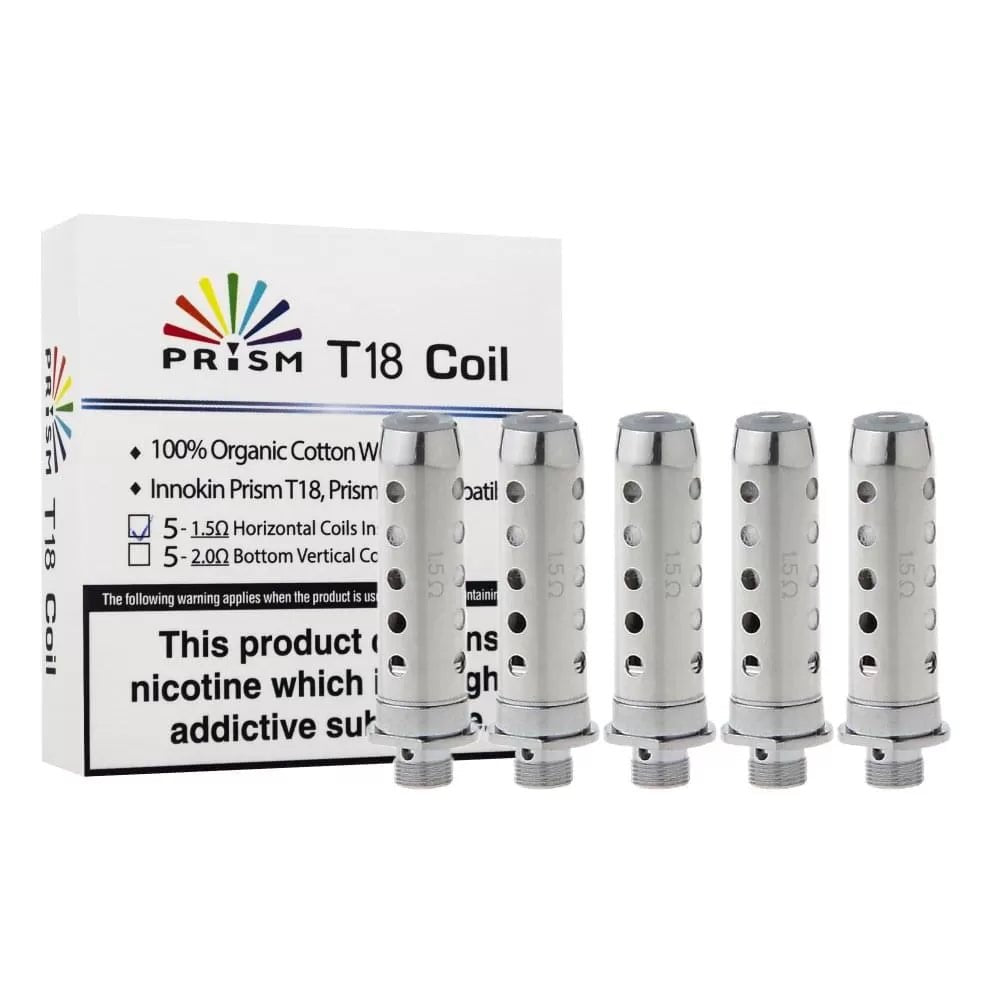 Innokin Prism T18 Coils - Pack of 5 - Wolfvapes.co.uk-1.5