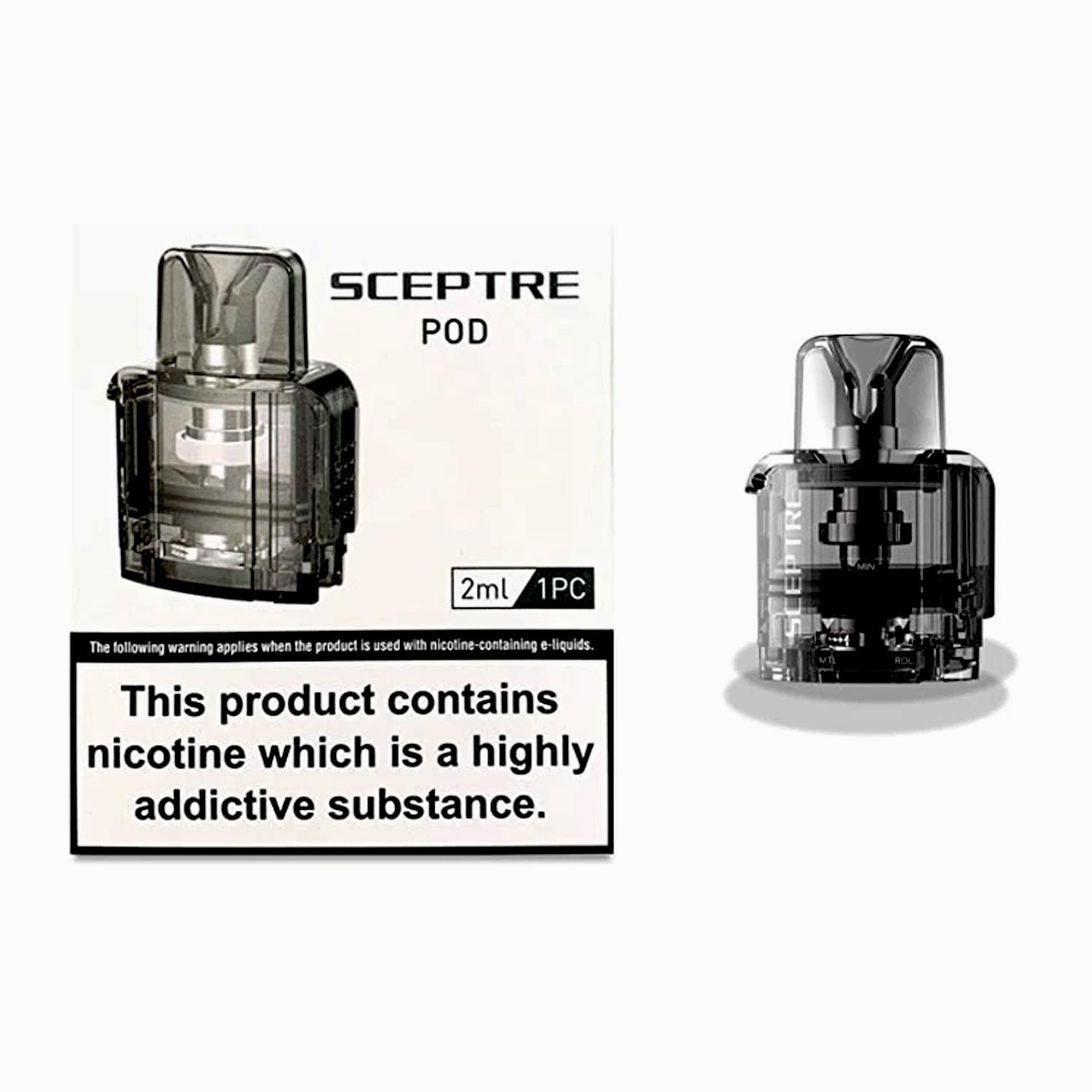 Innokin Sceptre Replacement Pod | 1 Pack | Wolfvapes - Wolfvapes.co.uk-