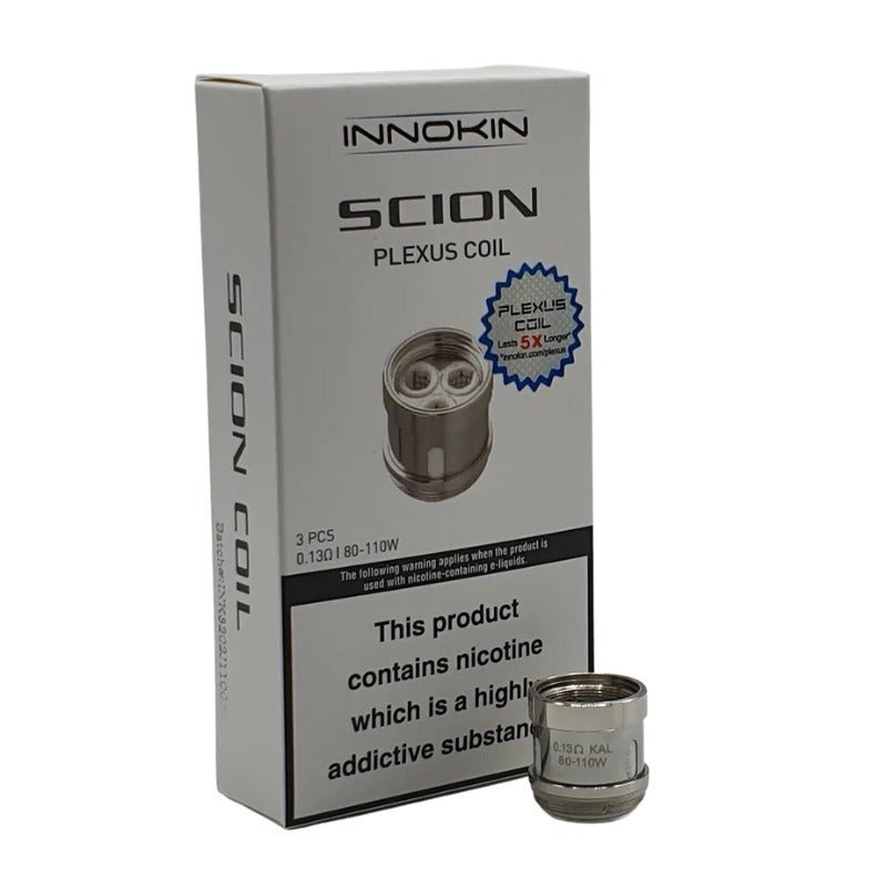 Innokin Scion Sub Ohm Tank Replacement Coils | 3 Pack | Wolfvapes - Wolfvapes.co.uk-0.13OHM