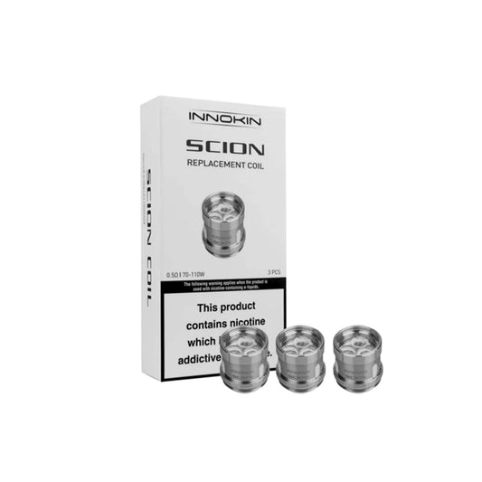 Innokin Scion Sub Ohm Tank Replacement Coils | 3 Pack | Wolfvapes - Wolfvapes.co.uk-0.13OHM