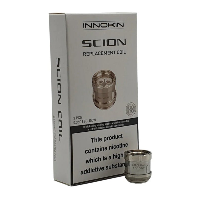 Innokin Scion Sub Ohm Tank Replacement Coils | 3 Pack | Wolfvapes - Wolfvapes.co.uk-0.36OHM