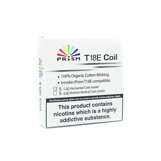 Innokin T18E Coils 2.0 Ohm-Pack of 5 - Wolfvapes.co.uk-2.0 ohm