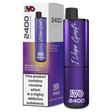 IVG 2400 Disposable Vape Pod Puff Device - Box of 5 - Wolfvapes.co.uk-Blackcurrant Lemonade