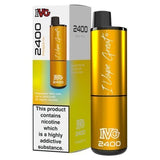 IVG 2400 Disposable Vape Pod Puff Device Box of 5 - Wolfvapes.co.uk-Pineapple Ice