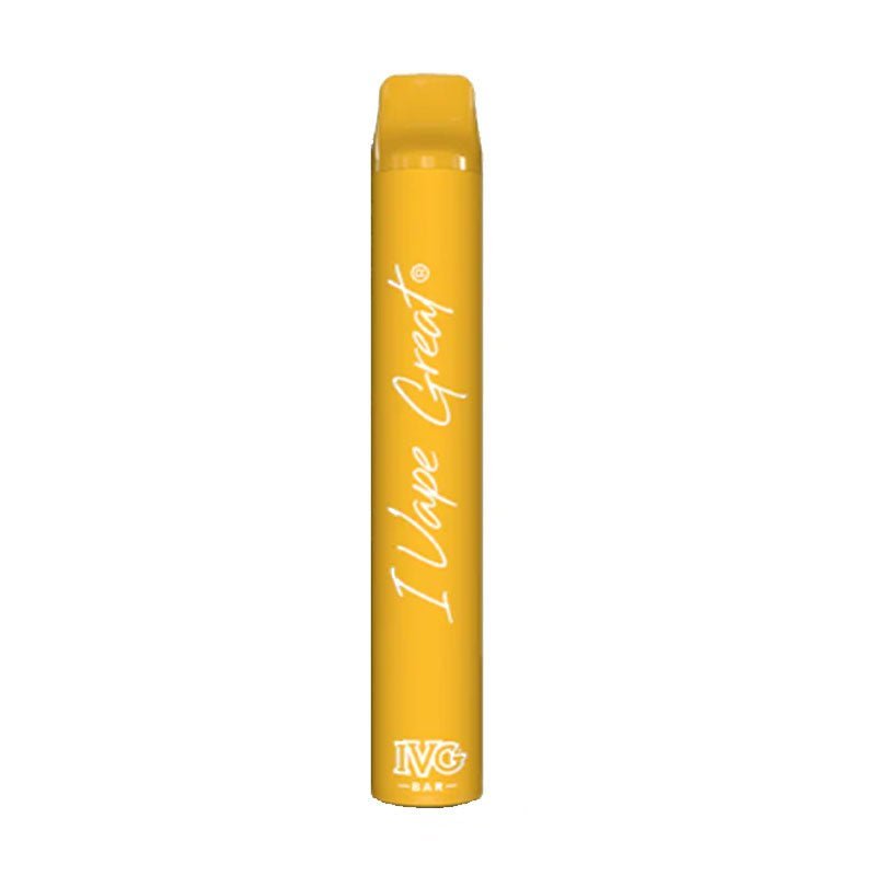 IVG Bar Max 3000 Disposable Vape Pod Box of 10 - Wolfvapes.co.uk-Mango Banana