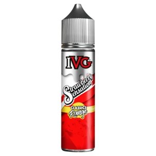 IVG Classic Range 50ml Shortfill - Wolfvapes.co.uk-Strawberry Sensation