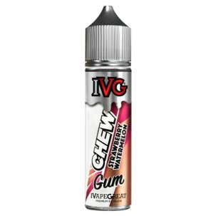 IVG Gum Range 50ml Shortfill - Wolfvapes.co.uk-Strawberry Watermelon