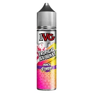 IVG Juicy Range 50ml Shortfill - Wolfvapes.co.uk-Tropical Ice Blast