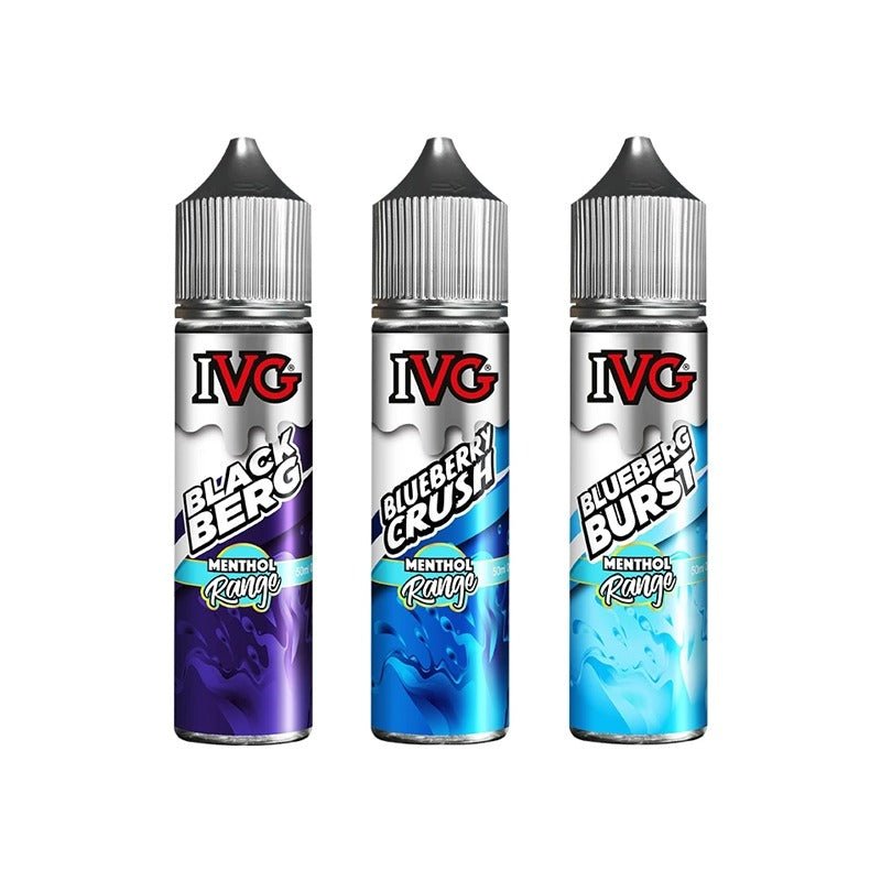 IVG Menthol Range 50ml Shortfill - Wolfvapes.co.uk-Blackberg