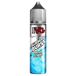 IVG Menthol Range 50ml Shortfill - Wolfvapes.co.uk-Blueberg Burst