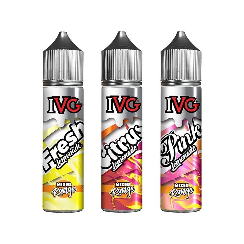 IVG Mixer Range 50ml Shortfill - Wolfvapes.co.uk-Citrus Lemonade