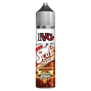 IVG Pop Range 50ml Shortfill - Wolfvapes.co.uk-Caramel Crunch