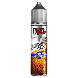 IVG Pop Range 50ml Shortfill - Wolfvapes.co.uk-Caramel Pop