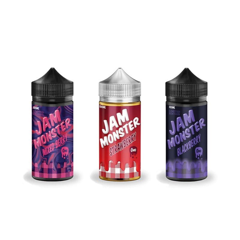 Jam Monster 100ml Shortfill - Wolfvapes.co.uk-Apple