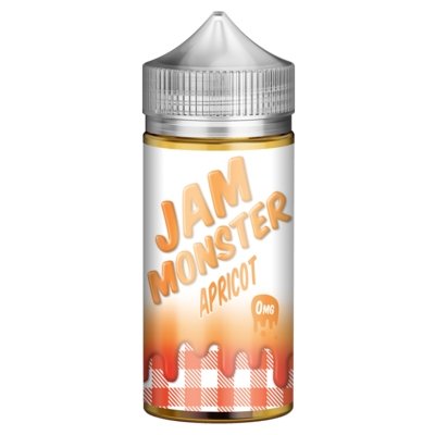 Jam Monster 100ml Shortfill - Wolfvapes.co.uk-Apricot