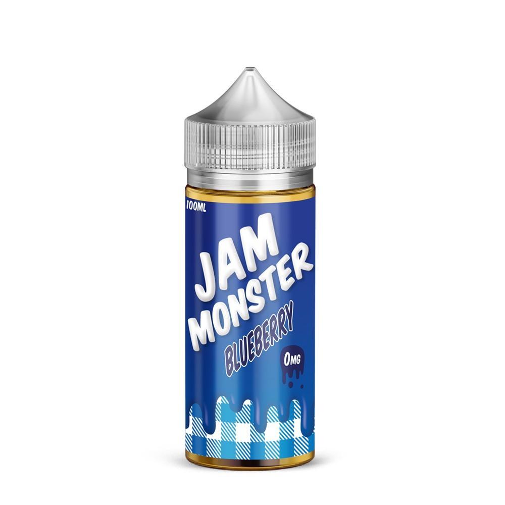 Jam Monster 100ml Shortfill - Wolfvapes.co.uk-Blueberry