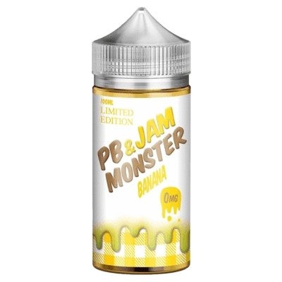 Jam Monster 100ml Shortfill - Wolfvapes.co.uk-PB & Jam Banana