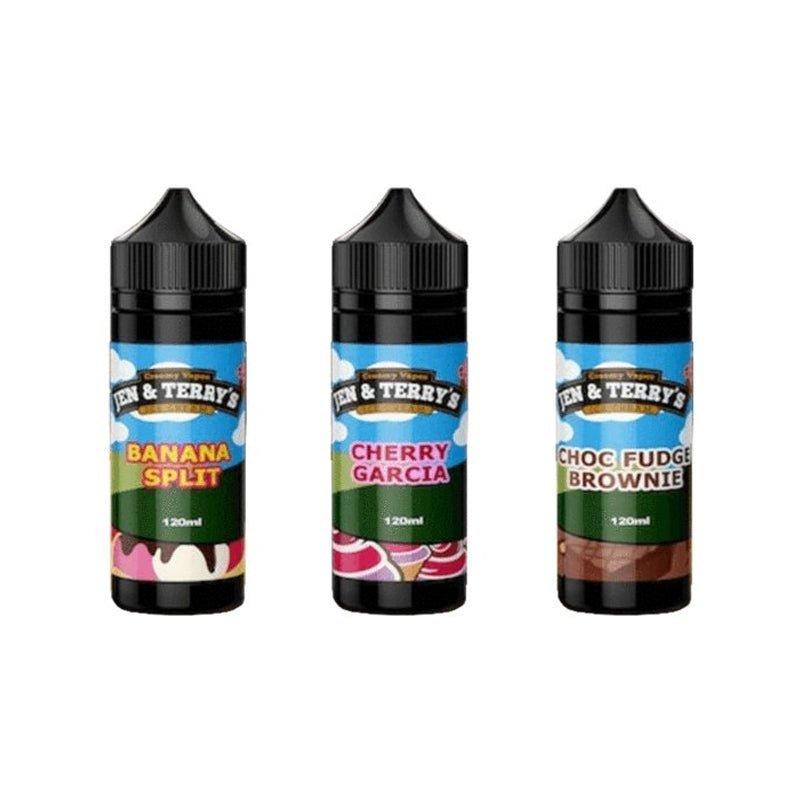 Jen & Terry 100ml Shortfill - Wolfvapes.co.uk-Banana Split