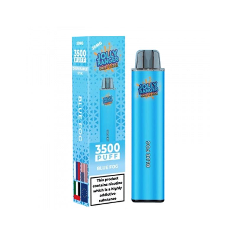 JR 3500 Disposable Pod Kit (Box of 10) - Wolfvapes.co.uk-Blue Fog