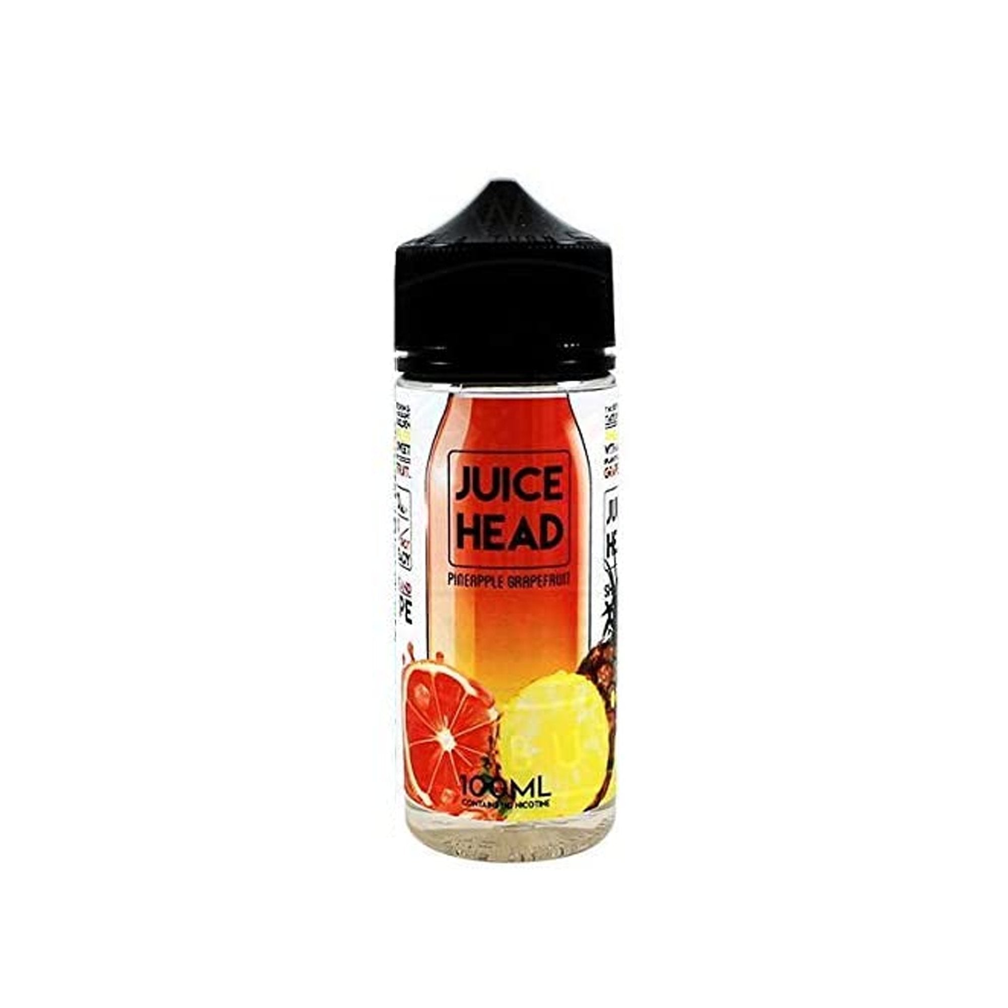 Juice Head Shortfill 120ml E-Liquid - Wolfvapes.co.uk-Pineapple Grapefruit