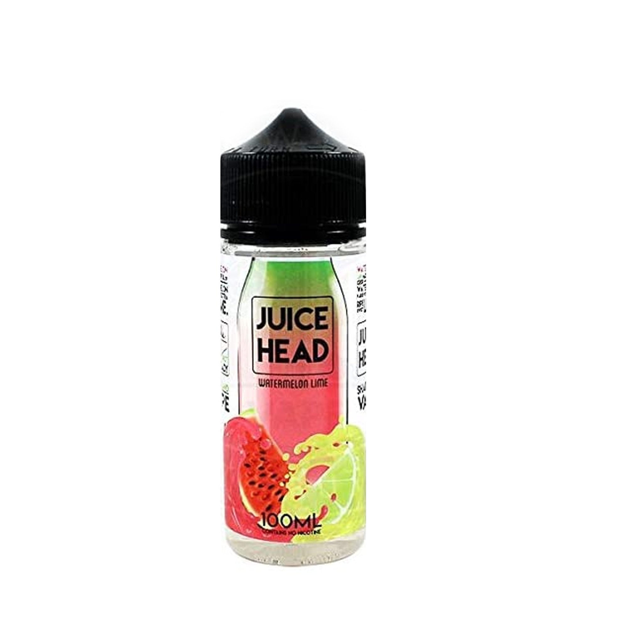 Juice Head Shortfill 120ml E-Liquid - Wolfvapes.co.uk-Watermelon Lime