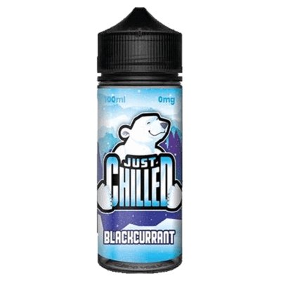 Just Chilled 100ml Shortfill - Wolfvapes.co.uk-Blackcurrant