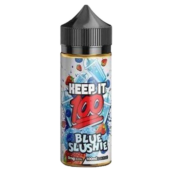 Keep It 100 100ml Shortfill - Wolfvapes.co.uk-Blue Slushie