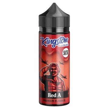 Kingston 50/50 100ML Shortfill - Wolfvapes.co.uk-Red A